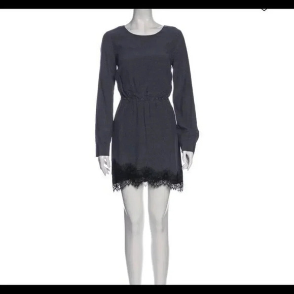 AVEC LES FILLES Anthropology 
Polka Dot Print Mini Dress - Picture 1 of 12